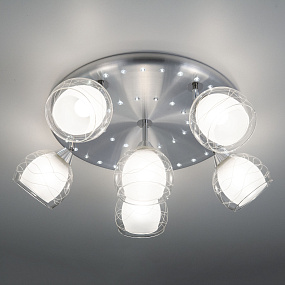 Люстра потолочная CITILUX Самба+LED CL158162